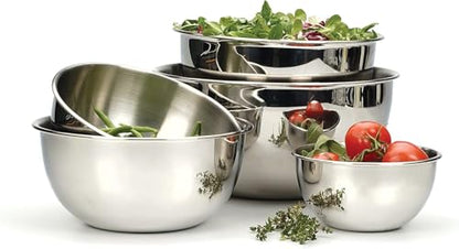 RSVP International Endurance Stainless Steel Mixing Bowls, 2 Quart - size: 2 Quart