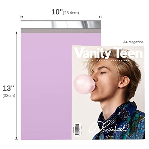 Fuxury Poly Mailers 10x13" 1200Pcs, Bulk Shipping Bags for Clothing Purple - color: Light Purple, size: 10x13" 1200pcs