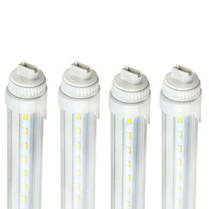 GreenSun F48T12 CW HO 4FT 20W R17D LED Tube Bulb, 5000k Daylight Clear Cover for Commercial Household Lighting, 360 Degree R17D Base