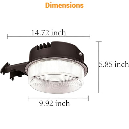 90W LED Barn Light, 12150LM High Brightness Outdoor Barn Lights for Garage - color: 90W Area Light