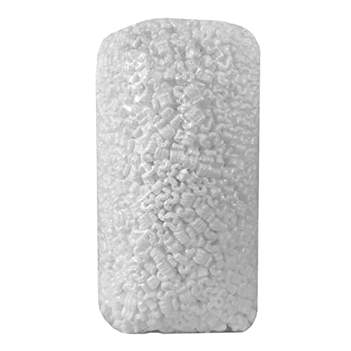 UOFFICE Packing Peanuts 3.5 cu. ft. (22.5 Gallons), S-Shaped Popcorn Cushion for Shipping (White), Void Filling Popcorn Peanuts