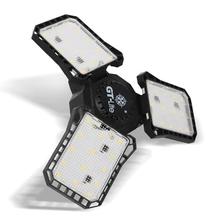 GT-Lite 3000 Lumen LED Garage Light, 300Watt Equivalent - color: 3000 Lumen