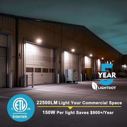 Lightdot 2 Pack 150W LED Wall Pack Lights, Outside LED Exterior Light - style: 150W