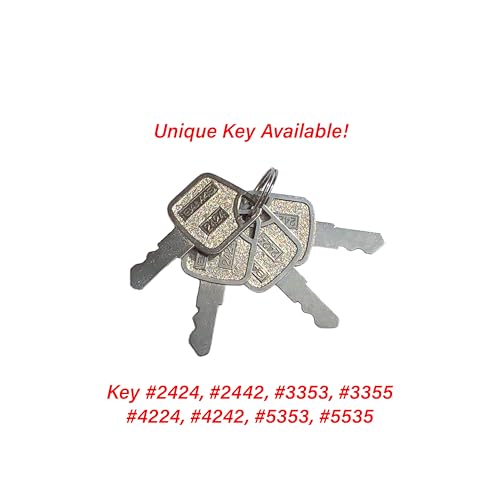 SAM4s Key Number 2424, Four Keys for 16" Cash Drawer - size: 06. KEY