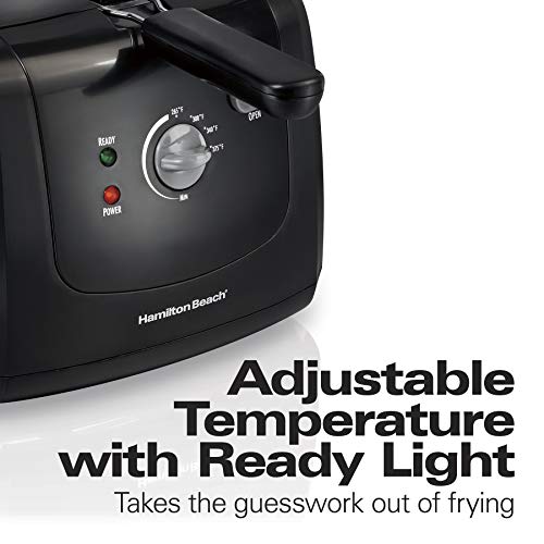 Hamilton Beach Cool Touch Electric Deep Fryer with Basket For Home Use - style: Fryer
