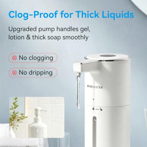 Touchless Automatic Electric Liquid Soap Dispenser 2 Pack - color: White 2pack, size: Liquid