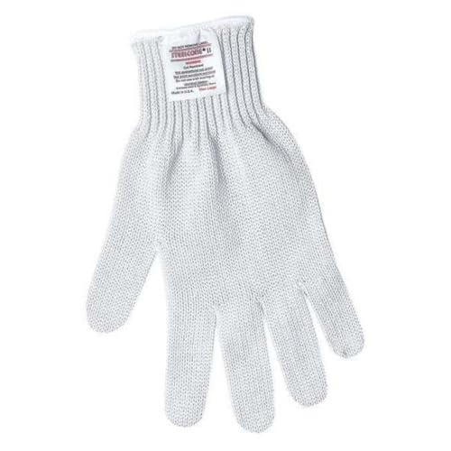 MCR Safety 9350M Cut Resistant Work Gloves, White, Medium, 1-Pair