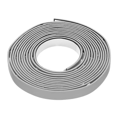 Smoke Fire Seal Strip 9.8Ft 12mm/0.47" Wx 2mm/0.08" T Grey
