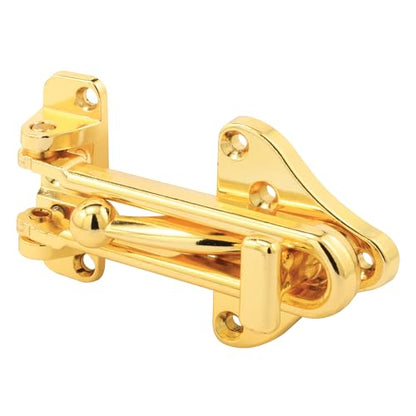 Prime-Line U 11315 Swing Bar Door Guard, Brass Finish - color: Brass