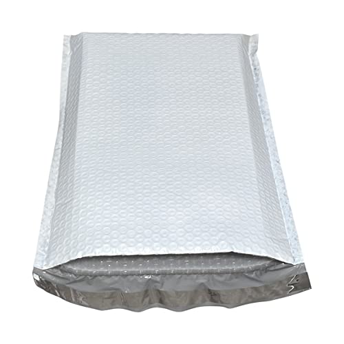 Progo 25 ct #5 Large Poly Bubble Mailers 10.5x15 Inch Bubble Lined Cushioned Poly Mailer. Tear-proof, Water-resistant and Postage-saving Lightweight Shipping Padded Envelopes/Bags. - size: 10.5 x 15 inches
