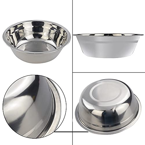 Stainless Steel Mixing Bowls, Metal Mixing Bowls Set, Set of 4