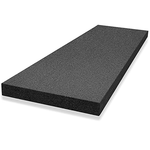 Ramede 54 X 16 X 2 Inch Polyethylene Foam Sheet for Gun Case - size: 54 x 16 x 2 Inch