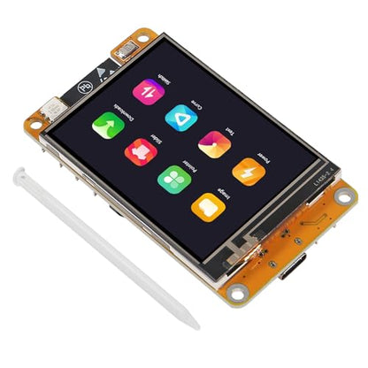 DORHEA 2Pcs ESP32 Touchscreen 2.4 Inch LCD TFT Module with Touch Screen Display Module ESP-32 2.4" 240x320 Smart Display OLED Screen for Arduino LVGL WiFi Bluetooth Dual Core Development Board