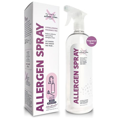 Allergy Asthma Clean Allergen Spray Pet & Dust Allergies 33.8oz - size: 33.8 Ounce (Pack of 1)