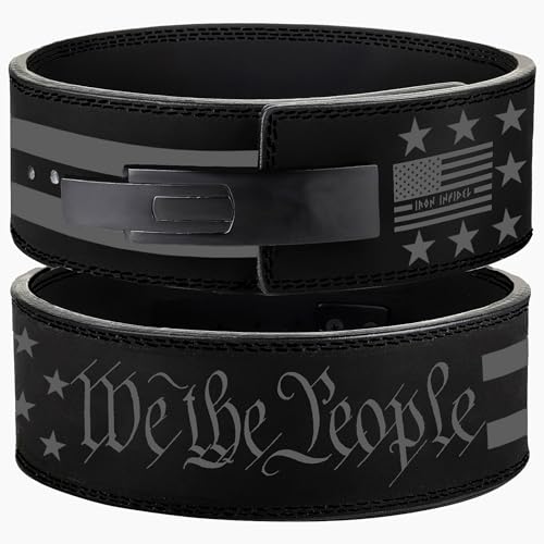 Weight Lifting Belt - Lever Gym Belt for Weightlifting, 10mm Leather Weight Belt for Men - 4 Inches Wide for Support & Stability for Workouts, Powerlifting, Bodybuilding, Fitness & Crossfit - color: 1776, size: XL