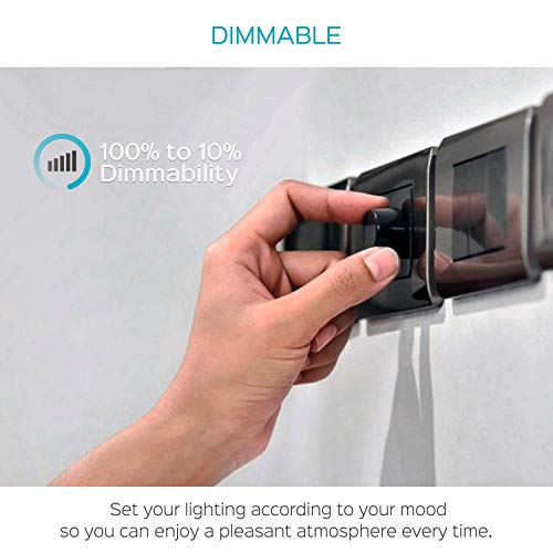 Dimmable T10 Frosted LED Bulbs,6W LED Tubular Edison Bulbs 60 Watt Equivalent,600LM,Daylight 4000K,E26 Medium Base Lamp Bulb for Desk Lamp, Pendant Lights,Cabinet Display Cabinet etc. (6-Pack) - color: Daylight 4000k（6 Packs）