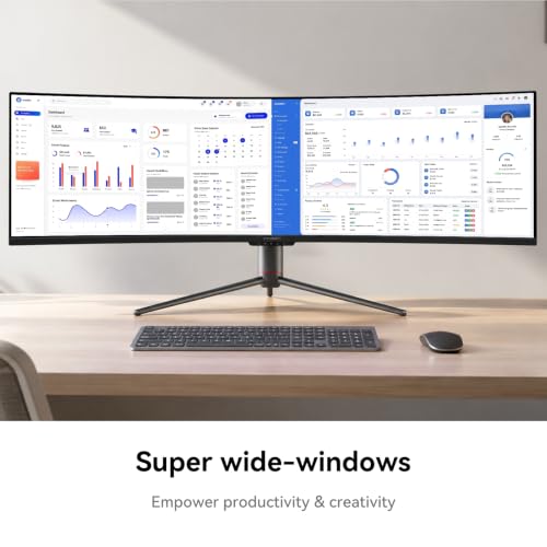 INNOCN 49" Curved DQHD 5120 x 1440P 240Hz 1800R Ultrawide Gaming Monitor - style: DQHD 240Hz
