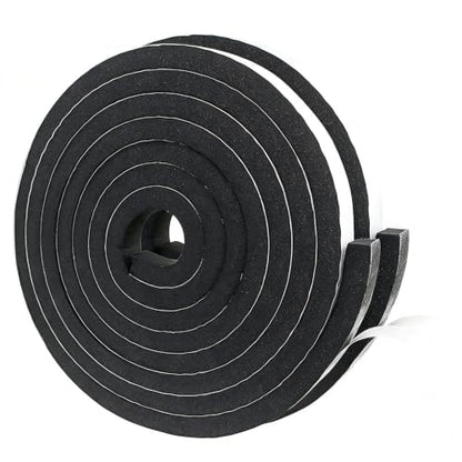 DGSL Foam Weather Stripping, 1" x3/4", 33Ft Door Window Seal Tape - size: 1In x 3/4In x 33Ft
