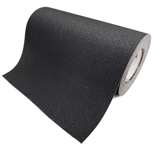 S&X Anti Slip Tape 12in x 33ft Grip Tape for Stairs & Floors, Patterned - size: 12" x 33'
