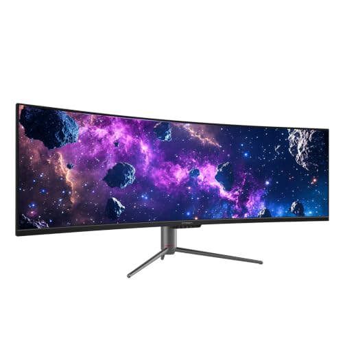 INNOCN 49" Curved DQHD 5120 x 1440P 240Hz 1800R Ultrawide Gaming Monitor - style: DQHD 240Hz