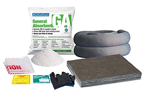 GA - Hydraulic Spill Response Kit, 5.5 Gallons Pick-Up Capacity - size: 1 Count (Pack of 1)