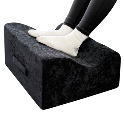 Foot Rest for Under Desk at Work, - color: Black+aa