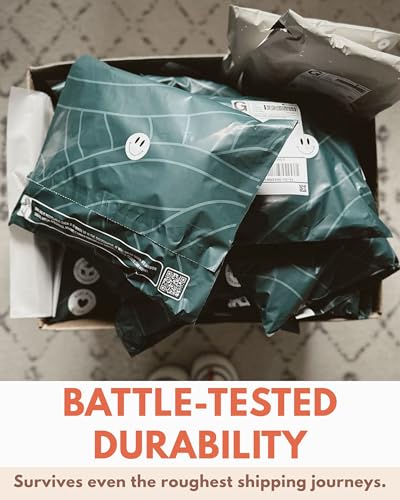 Poly Mailers 10x13-25 Pack Biodegradable Shipping Bags for Clothes - Impack Self-Seal Waterproof Thick Mailing Envelope for Accessories & Clothing - Olive Leaf - color: Olive Leaf, size: 10"x13" (25 pack)