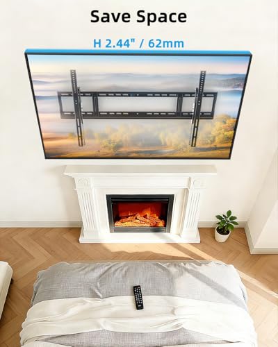 HOME VISION Heavy Duty Tilting TV Wall Mount for 65-150" TVs to 264 lbs - size: 9121/ 65-150"