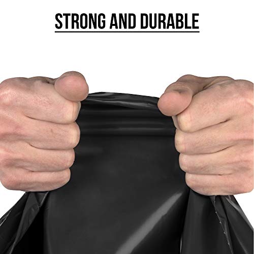 Ultrasac 55-60 Gallon Black Ultra Heavy Duty Trash Bags - 15 Count, 6.0 Mil