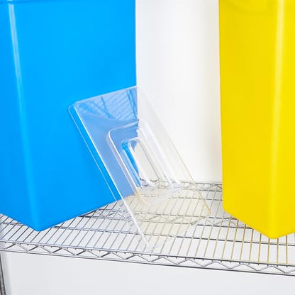 Restaurantware Clear Plastic Lid, 15.5 x 9.4 In - color: Clear