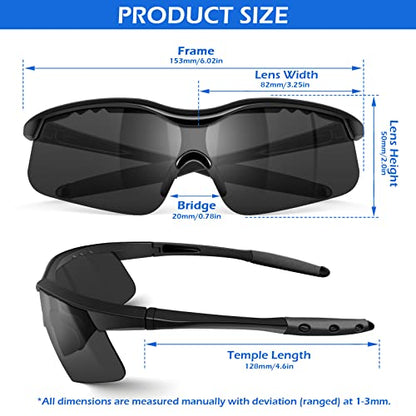 OXG 12 Pack Anti Fog Safety Glasses for Men, ANSI Z87.1 Protective Eyewear - color: Grey