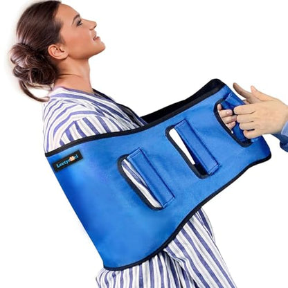 Transfer Belt Transfer Sling Padded Gait Belts with Seniors Patient Lift - color: Blue 2