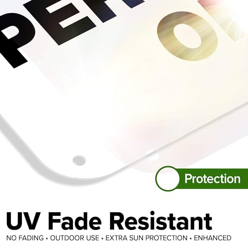 Restricted Area Authorized Personnel Only Sign, 18x24 Inches, 55 mil thick - size: 18x24 Polyethylene