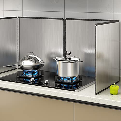 2PCS Grease Splatter Guard, Stainless Steel Stove Oil Splash Guard