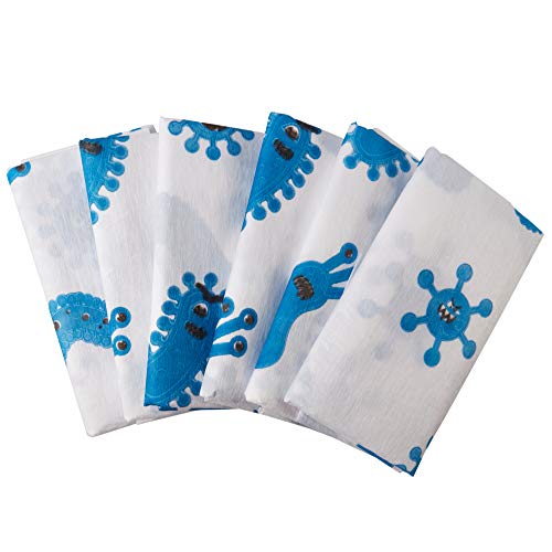 Potty Shields Disposable Toilet Seat Covers, XL Waterproof Sheets, 6 Pack