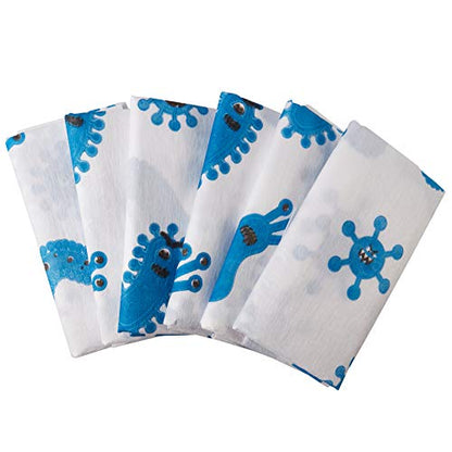 Potty Shields Disposable Toilet Seat Covers, XL Waterproof Sheets, 6 Pack