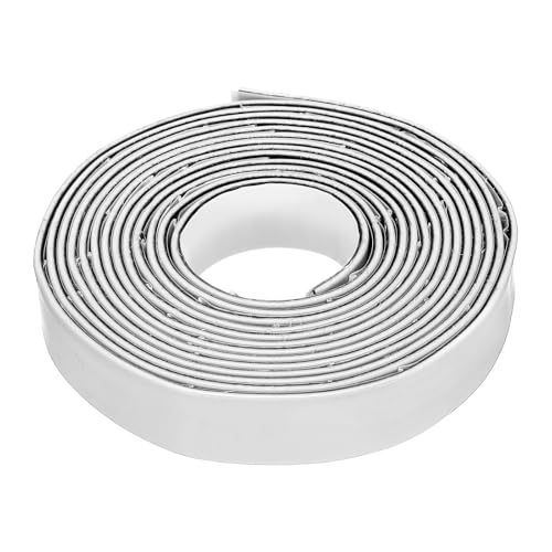 Smoke Fire Seal Strip 9.8Ft 20mm/0.79" Wx 2mm/0.08" T White - color: White, size: 9.8FT x 20mm / 0.79" W x 2mm / 0.08" T