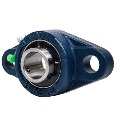 Jeremywell UCFL205-16 Pillow Block Bearing (2 Pack), 1 inch Bore, 2-Bolt Flange Mounted, Solid Base, Self-Alignment - size: UCFL205-16
