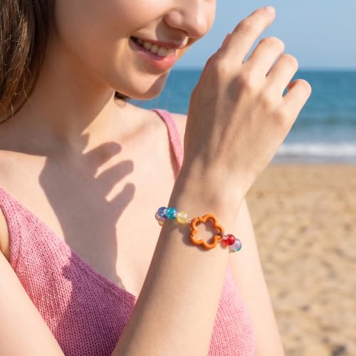 HINZIC Metal Spring O Rings, Round Colorful Keychain Snap Clip - color: Multicolor 11pcs