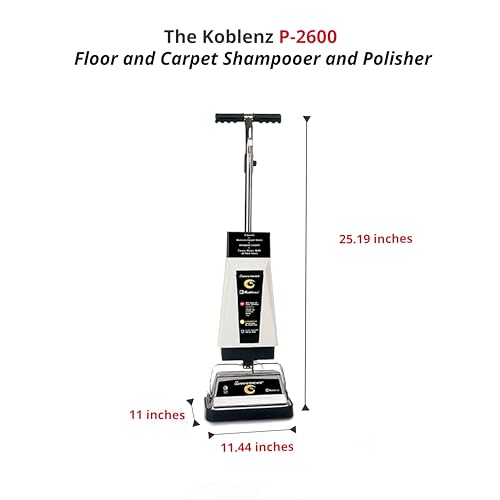 Koblenz P-2600 Commercial Floor and Carpet Shampoo/Polisher.