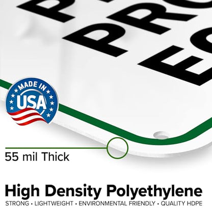 Think Safety First Wear Personal Protective Equipment Sign, 24"x30" - size: 24x30 Polyethylene