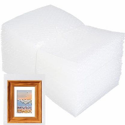 50PCS12x14" Clear Bubble Pouches Wrap,Double Wall Cushioned Wrap,Shockproof - size: 12X14''-50PCS