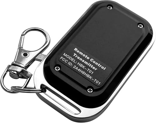 UHPPOTE 1-Button RF Wireless Remote Control Transmitter Key Fob Replacement