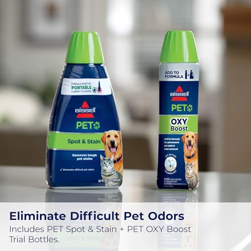 BISSELL Little Green Pet Deluxe Portable Carpet Cleaner, 3353 - style: Little Green Deluxe