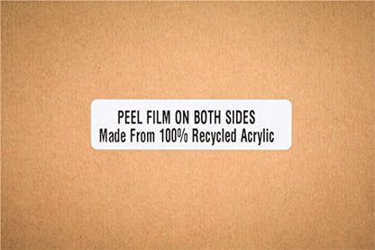 Displays2go 8.5" x 11" Eco-Friendly DIY Office Sign