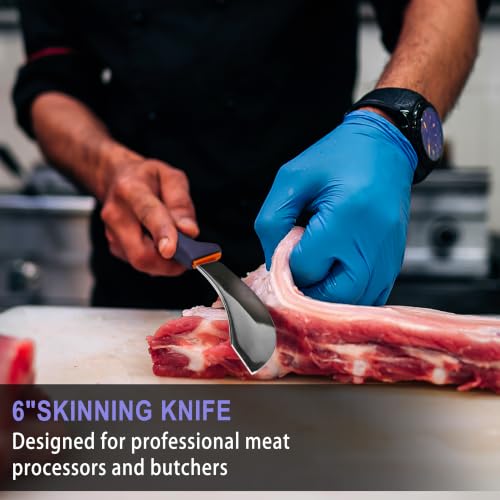 3 PCS Butcher Knife Set, Professional Meat Cutting Knives - style: 3PCS Knife Set