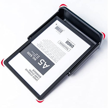 ABS Plastic Sign Holder (Black A5 148×210mm/ 5.83×8.27 inches)