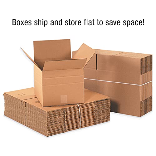 Tape Logic TLMD17118 Multi-Depth Corrugated Boxes, 17 1/4" x 11 1/4 x 8", Kraft (Pack of 25) - size: 17 1/4 x 11 1/4 x 8"