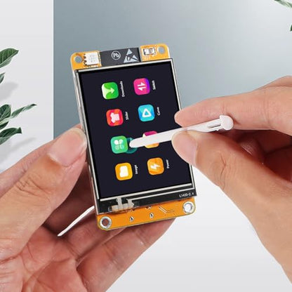 DORHEA 2Pcs ESP32 Touchscreen 2.4 Inch LCD TFT Module with Touch Screen Display Module ESP-32 2.4" 240x320 Smart Display OLED Screen for Arduino LVGL WiFi Bluetooth Dual Core Development Board