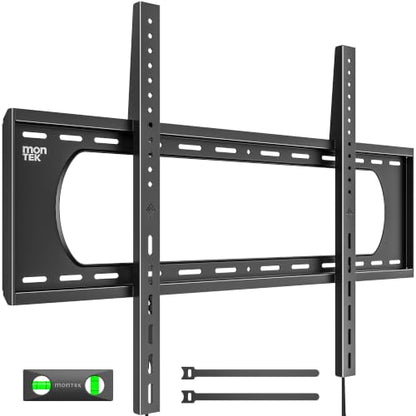 monTEK Heavy Duty Fixed TV Wall Mount for 50-100 Inch TVs up to 220 lb - size: 50-100" Fixed